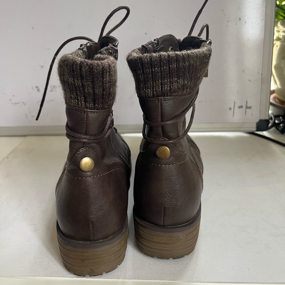 🎂Dream Paris Brown Ankle Boots - Picture 2 of 5